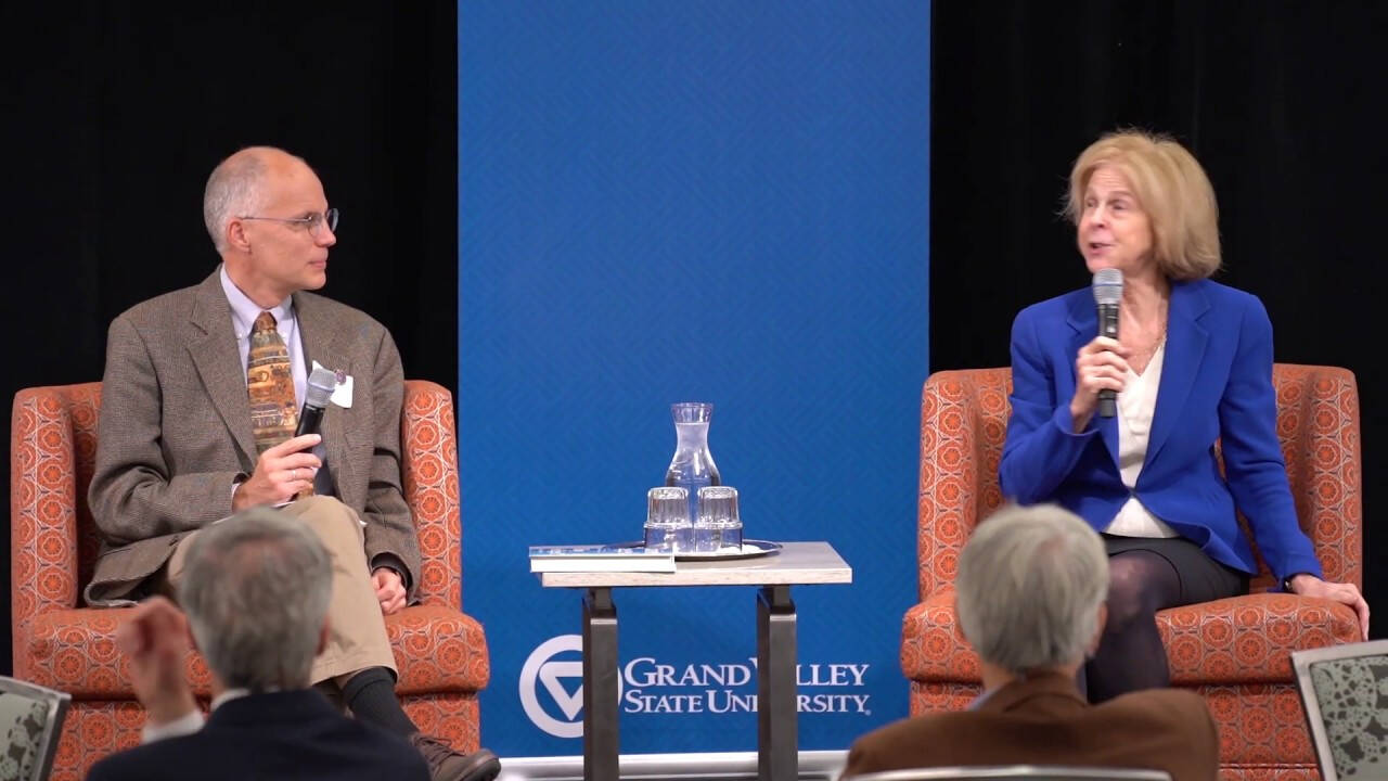 Elaine Pagels at 2019 Academic Consortium Conference - click for more info on WMAC